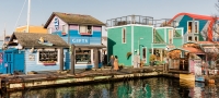 People walking along the wharf at Fisherman's Wharf | Jordan Dyck