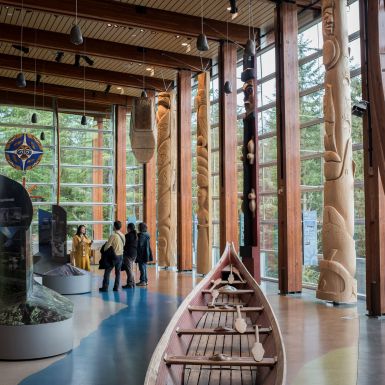 Squamish Lilloette Cultural center, whistler, british columbia, canada