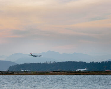 Planes landing at the Vancouver International Airport. Credit: Tourism Richmond